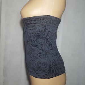 Maidenform Bustier Grey and Black design